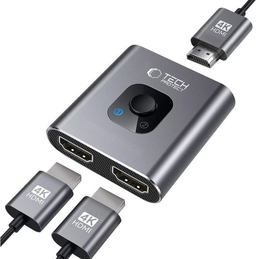 Switch Video HDMI Tech-Protect HB07, Sivi