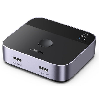 Switch Video USB-C UGREEN AW502 (55451), Sivi