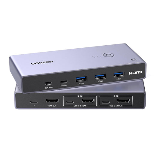 Switch Video UGREEN CM692, Sivi