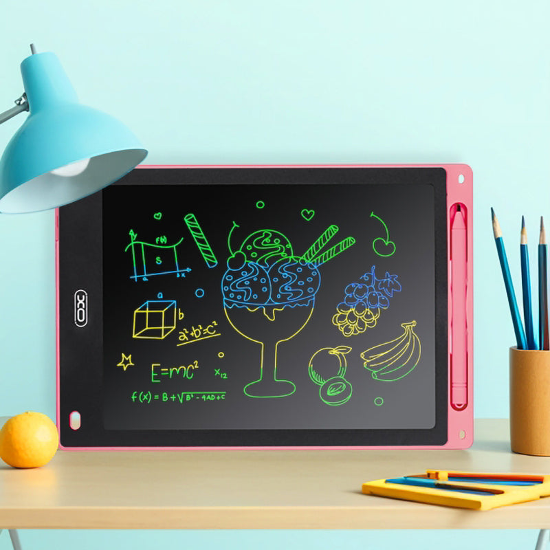 Tablet za crtanje / pisanje XO Design V01, 10 inča, roza