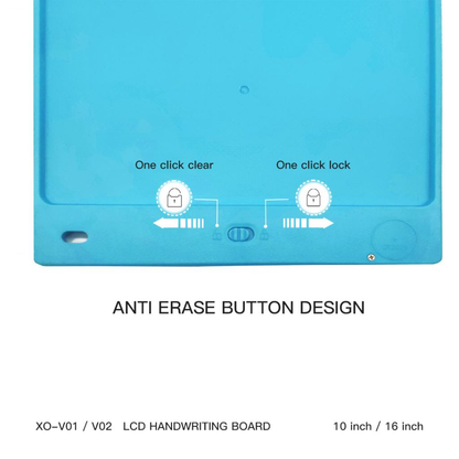 Tablet za crtanje / pisanje XO Design V02, 16 inča, Plava