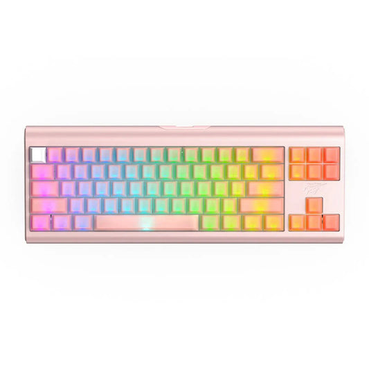 Gaming tipkovnica HAVIT KB896L, RGB, 1.2m, Roza