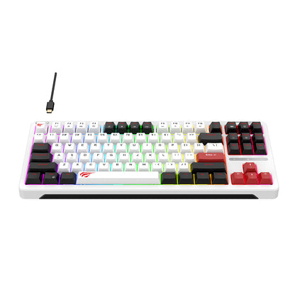 Gaming tipkovnica HAVIT KB902L, RGB, 1.8m, Višebojna