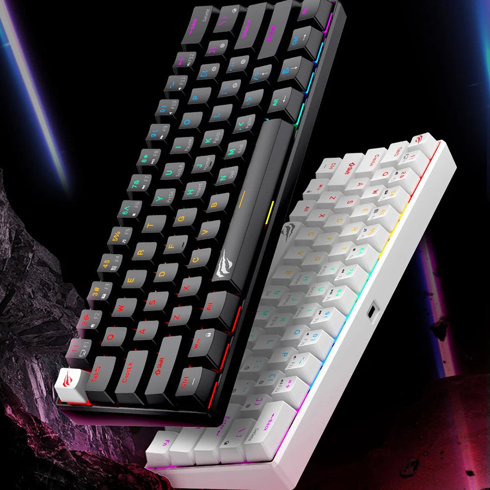 Gaming tipkovnica HAVIT KB903L, RGB, 1.8m, Crna