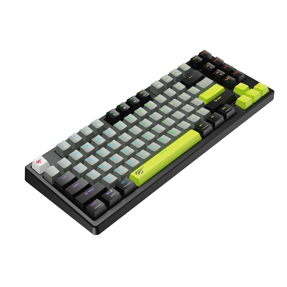 Gaming tipkovnica HAVIT KB904L, RGB, 1.8m, Crno Zelena