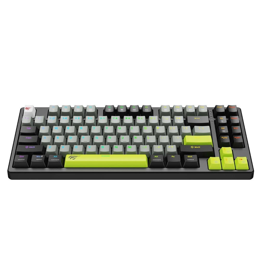 Gaming tipkovnica HAVIT KB904L, RGB, 1.8m, Crno Zelena