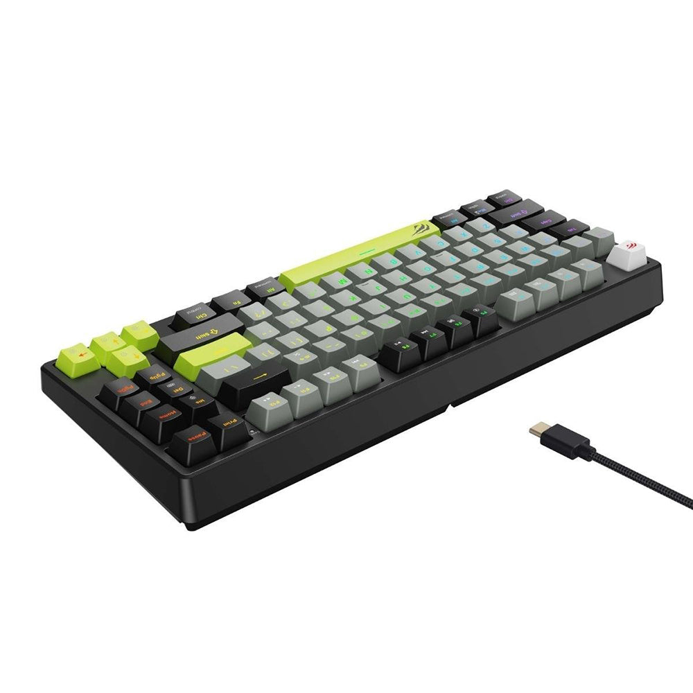 Gaming tipkovnica HAVIT KB904L, RGB, 1.8m, Crno Zelena