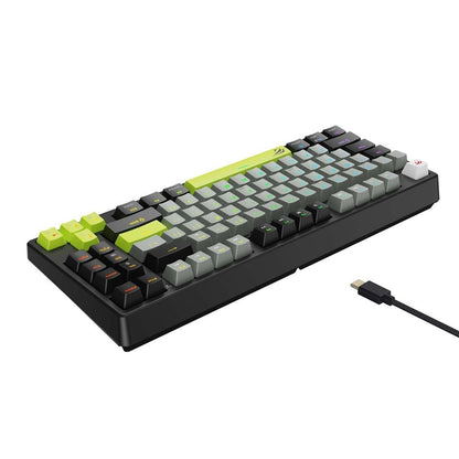 Gaming tipkovnica HAVIT KB904L, RGB, 1.8m, Crno Zelena