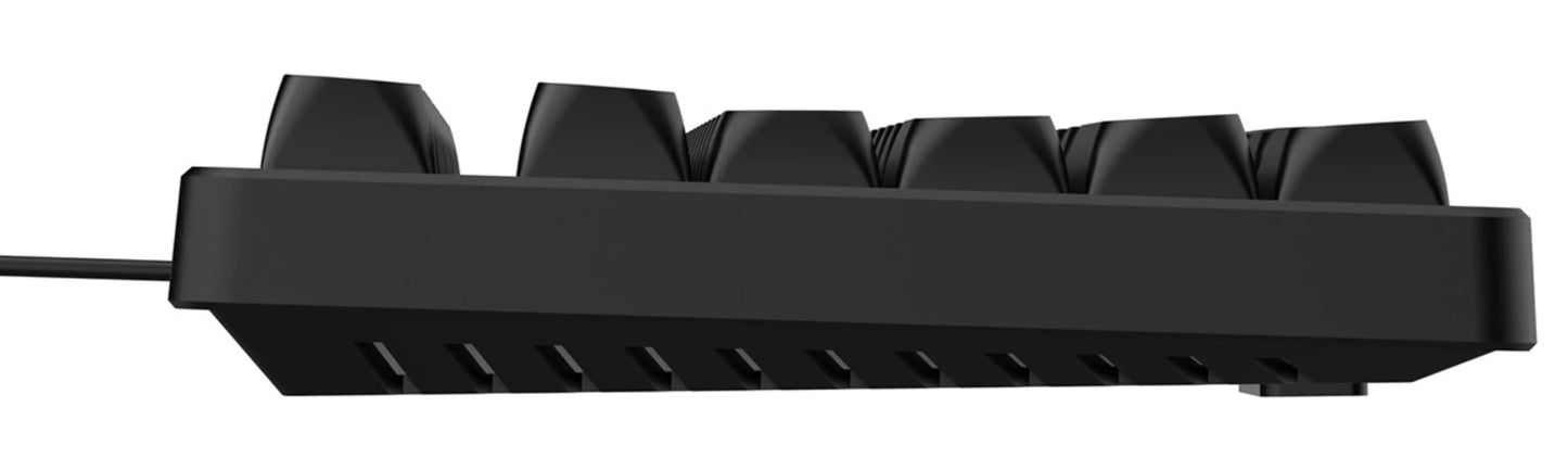 Gaming tipkovnica s USB žičanom vezom WZK WKG-200, RGB, 1.5m, Crna