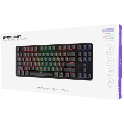 Gaming tipkovnica Wired USB Proove Everfrost, RGB, 1.8m, Crna CKEVEN00000401