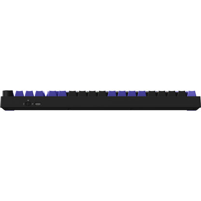 Bežična gaming tipkovnica Proove Slicker Pro, RGB, BT / Wi-Fi / Žičana, 1.8m, Crna WKSLPEN22416