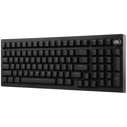 Bežična gaming tipkovnica Proove Slicker, RGB, BT / Wi-Fi / Žičana, 1.8m, Crna WKSLEN00022401