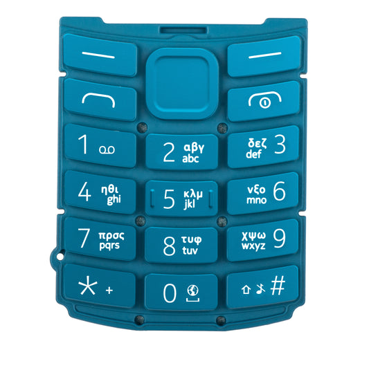 Grčka tipkovnica za Nokia 105 4G 2nd Edition, plava
