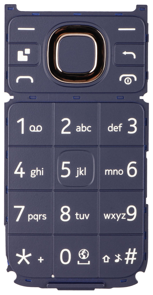 Latinska tipkovnica HMD 2660 Flip, Ljubičasta, Service Pack 5010001250SH0