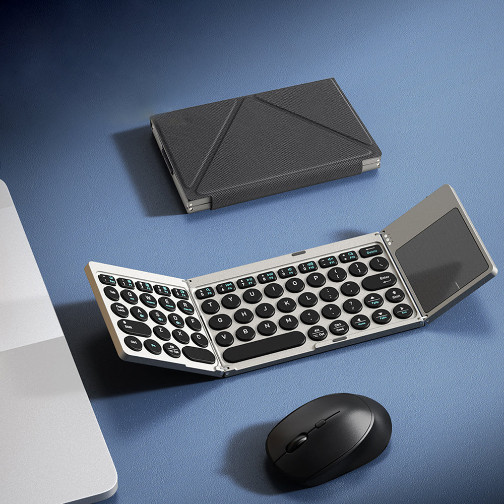 Sklopiva Bluetooth tipkovnica DUX DUCIS, Crna