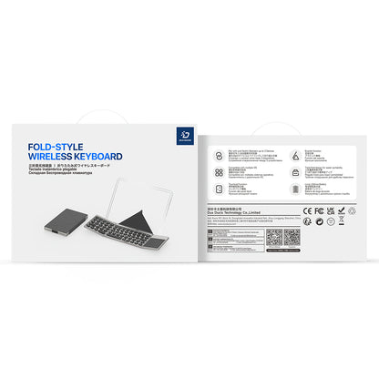 Sklopiva Bluetooth tipkovnica DUX DUCIS, Crna