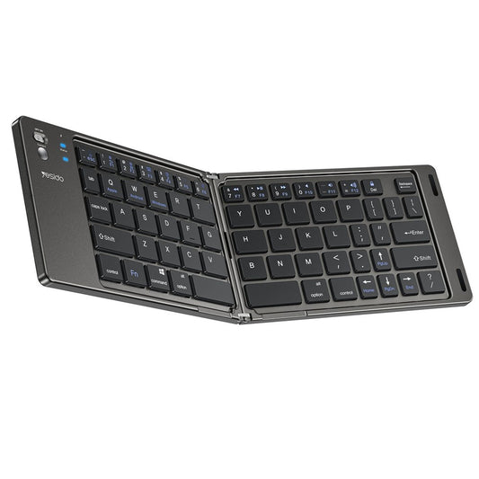 Sklopiva Bluetooth tipkovnica Yesido KB27, Crna