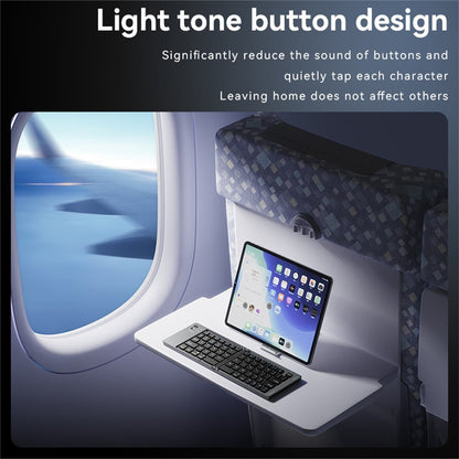 Sklopiva Bluetooth tipkovnica Yesido KB27, Crna