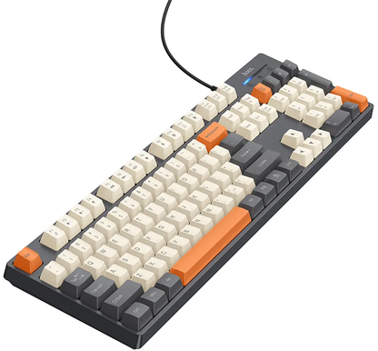 Žičana USB tipkovnica HOCO GM61 Tri-Color, 1.45m, Siva