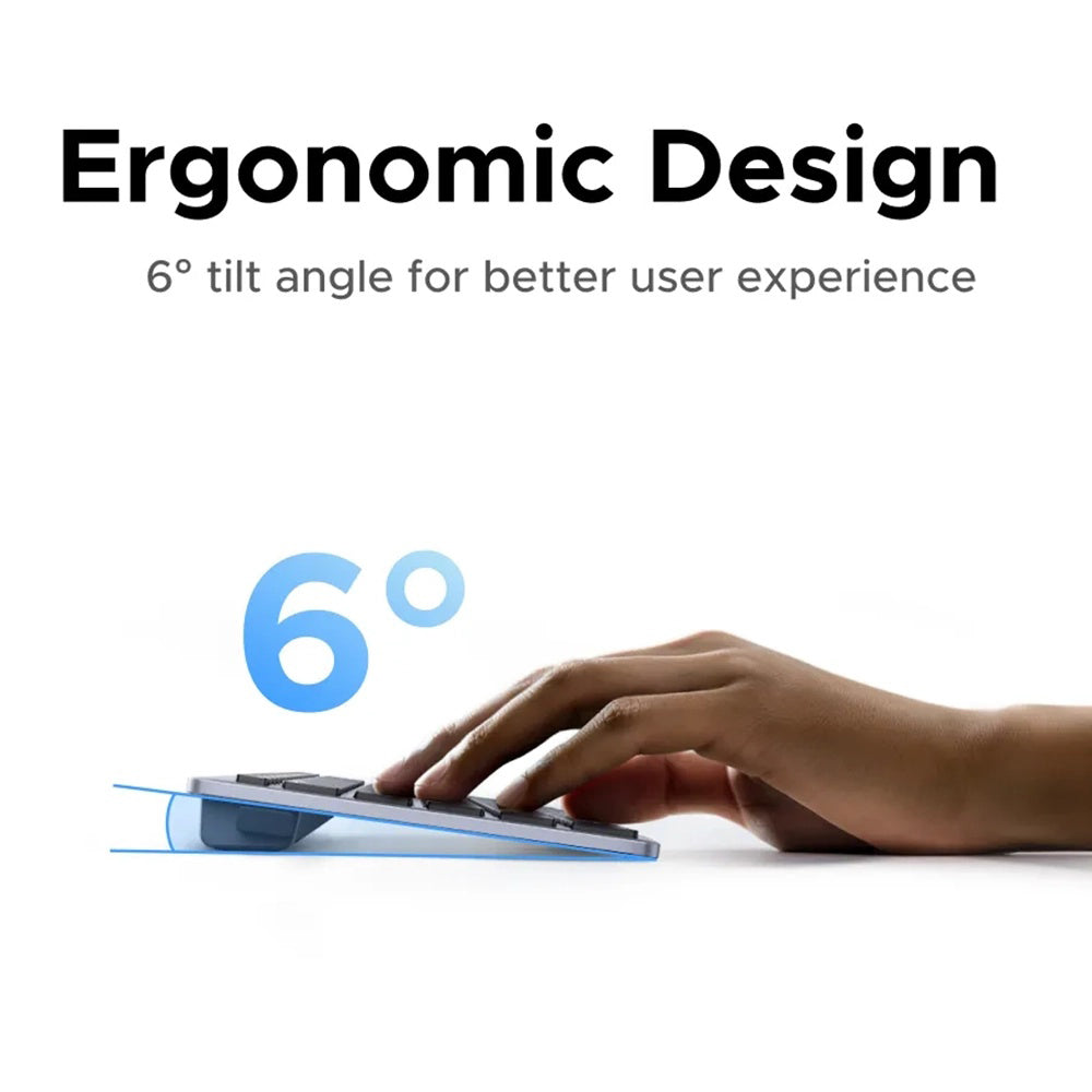 Bežična tipkovnica UGREEN K552 (75163), BT / Wi-Fi, Crna