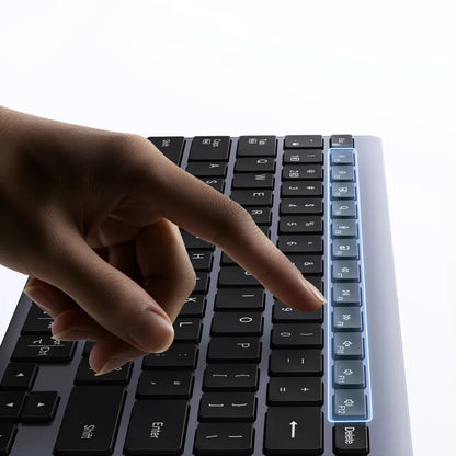 Bežična tipkovnica UGREEN K552 (75163), BT / Wi-Fi, Crna