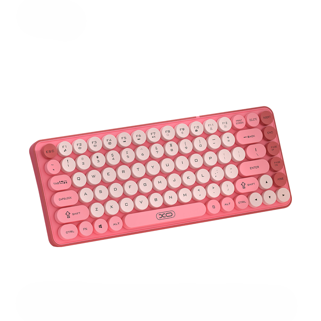 Bežična tipkovnica XO Design KB-12, BT / Wi-Fi, Roza