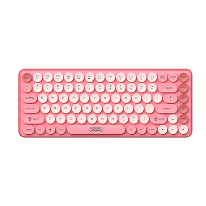 Bežična tipkovnica XO Design KB-12, BT / Wi-Fi, Roza