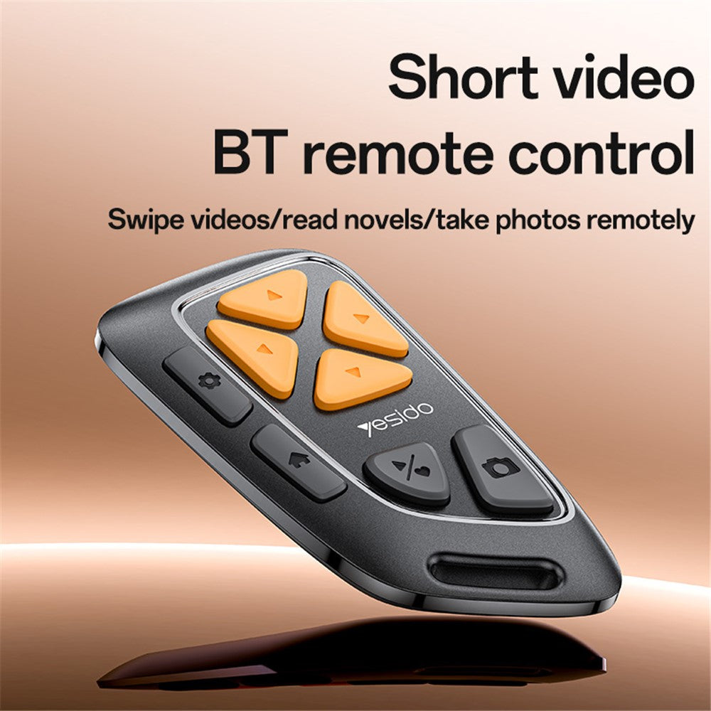 Bluetooth Multimedijski Daljinski Upravljač Yesido SF25, Crni