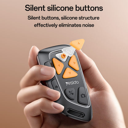 Bluetooth Multimedijski Daljinski Upravljač Yesido SF25, Crni