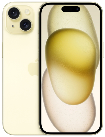 Mobilni telefon Apple iPhone 15, 128GB, Žuti MTP23ZD/A