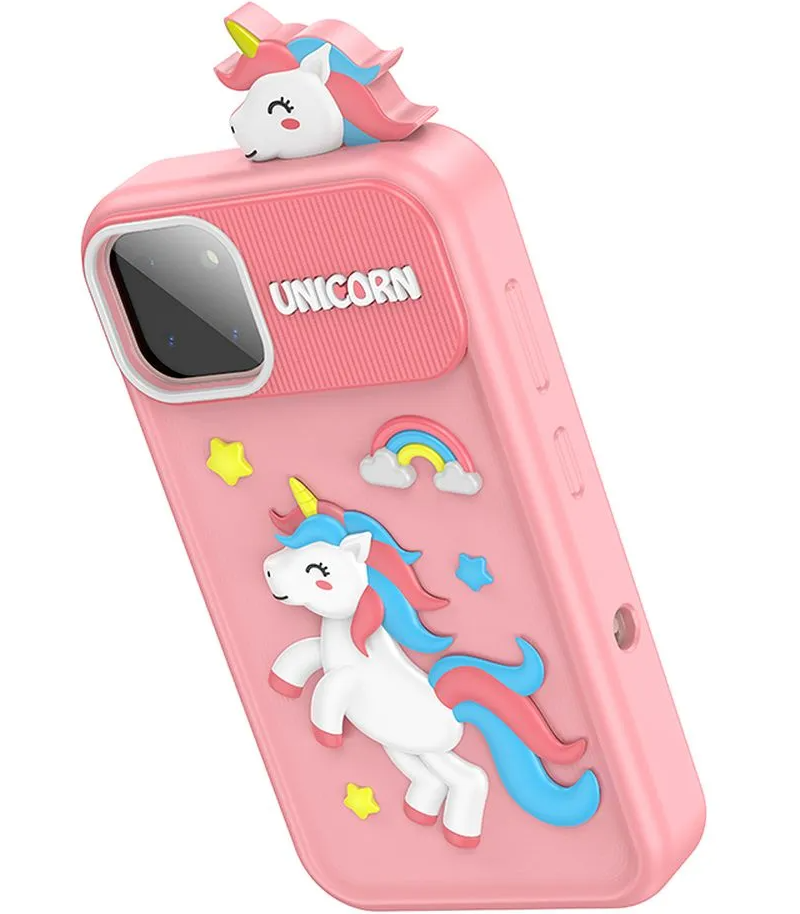Mobilni Telefon HOCO Y103 Kids, Zaslon 2.8 inča, Roza