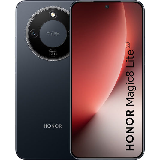 Mobilni telefon Honor Magic8 Lite 5G Dual SIM, 256GB, 8GB, Midnight Black 5109BYQT