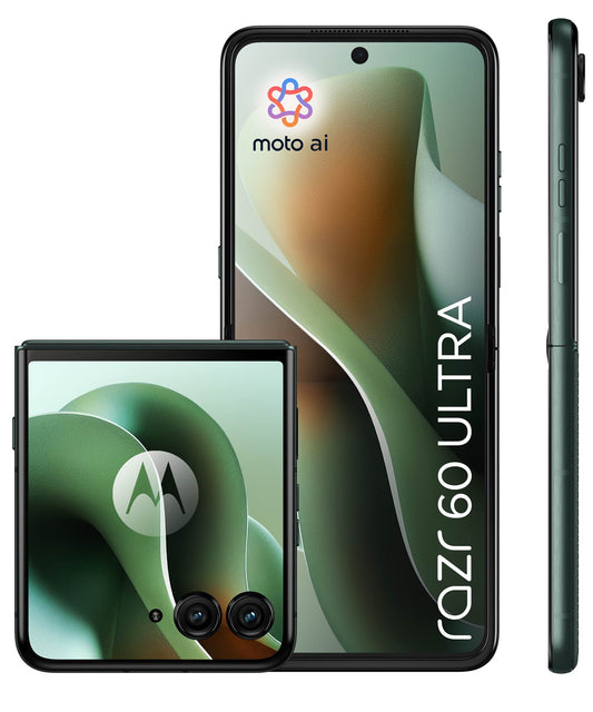 Mobilni telefon Motorola Razr 60 Ultra, 512GB, 16GB, Scarab PB8R0003SE