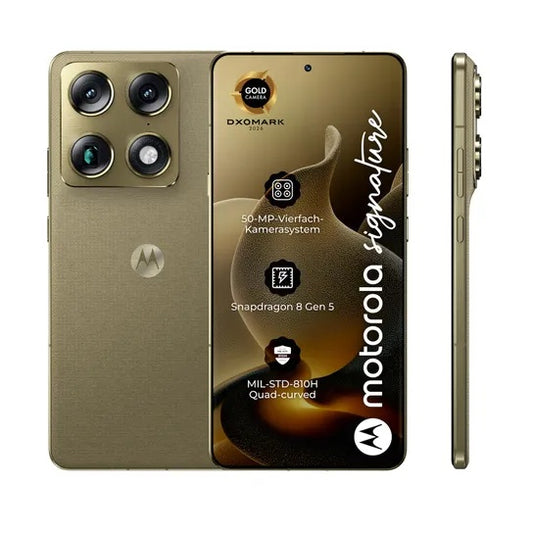 Mobilni telefon Motorola Signature 5G, 512GB, 16GB, Pantone Olive PBAB0003SE