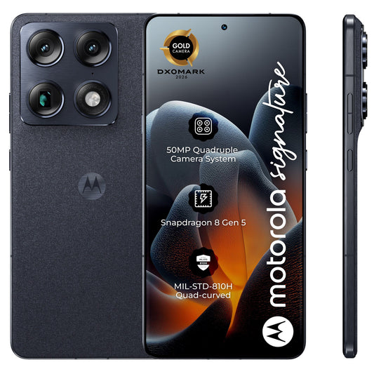Mobilni telefon Motorola Signature 5G, 512GB, 16GB, Pantone Carbon PBAB0002SE