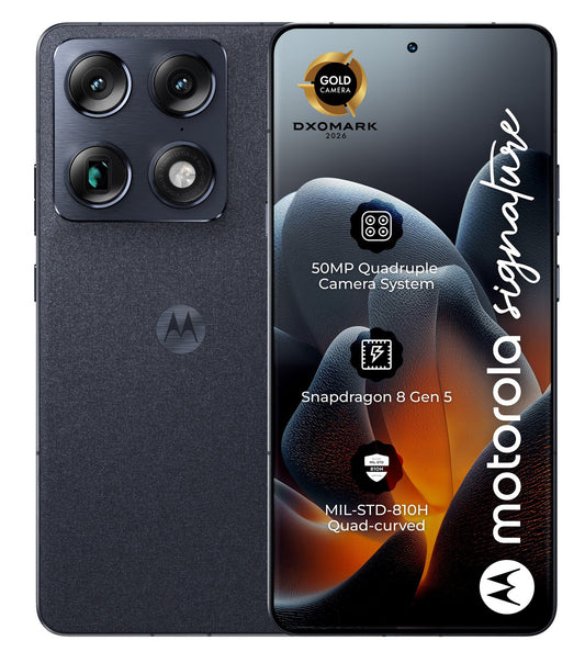 Mobilni telefon Motorola Signature 5G, 512GB, 16GB, Pantone Carbon PBAB0002SE