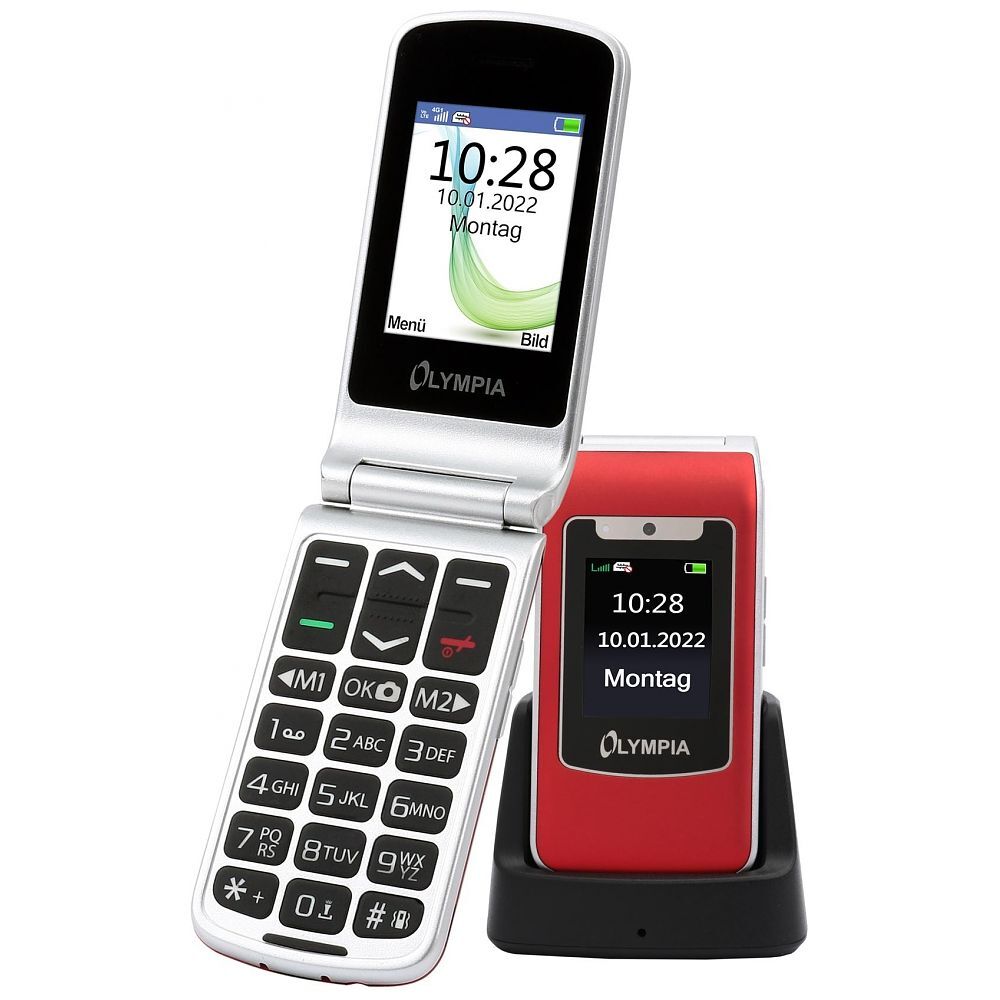 Mobilni telefon Olympia Style Duo, 48MB, Crvena 2298