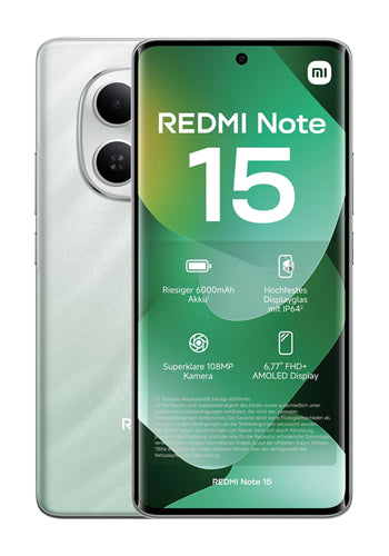Mobilni Telefon Xiaomi Redmi Note 15 4G, 256GB, 8GB, Zeleni MZB0MNPEU