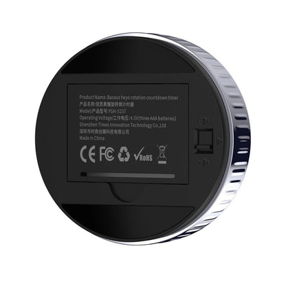 Timer Temporizator Baseus Heyo Rotation, Crni ACDJS-01