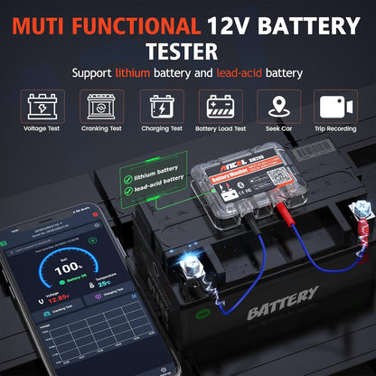 Tester Bluetooth za Praćenje Auto Baterije Ancel BM200