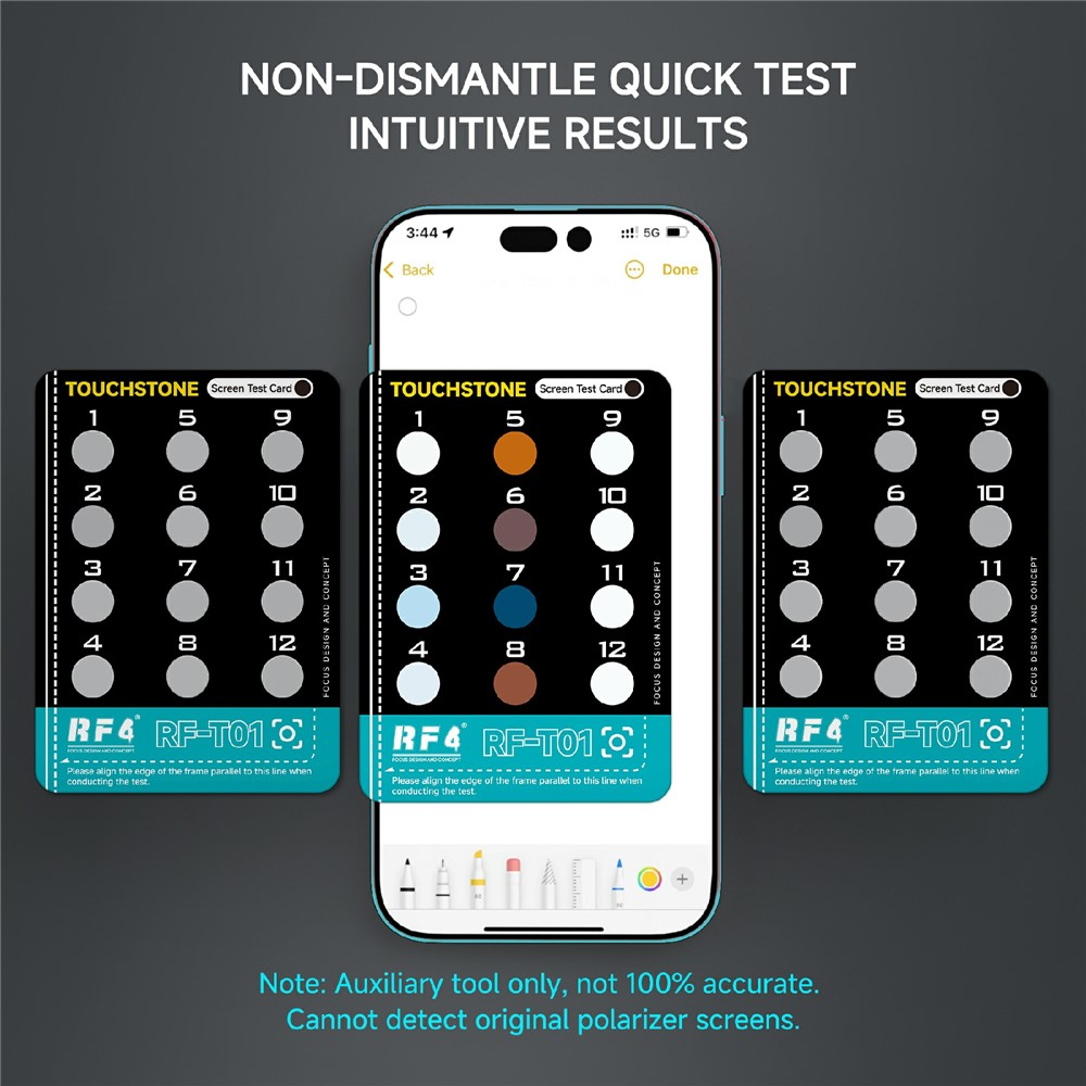 Tester polarizacije zaslona RF4 RF-T01 za Apple iPhone 12 - 17 Series