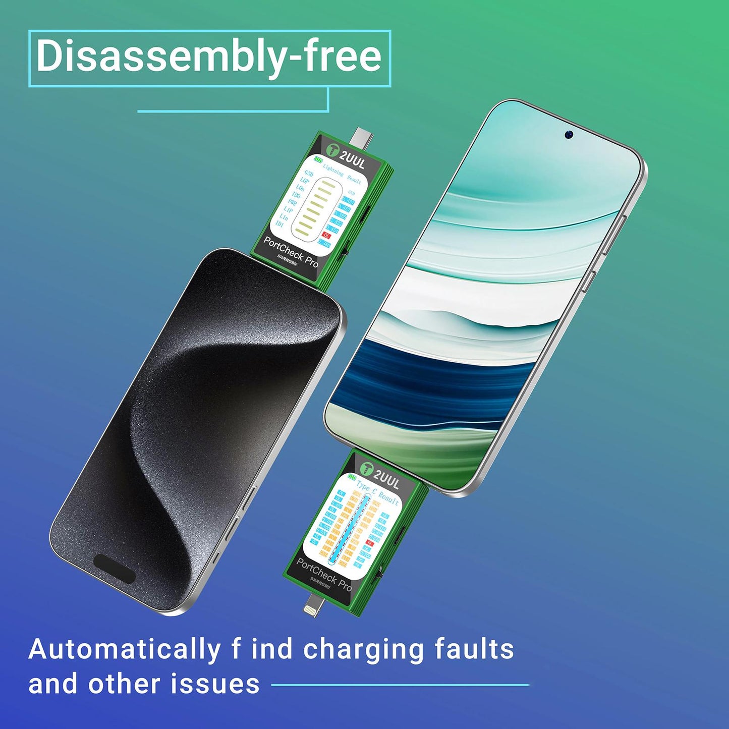 Tester usluga 2UUL PW31, Lightning / USB-C