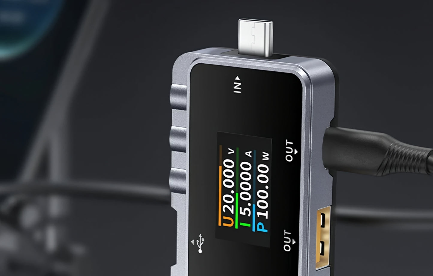 Tester usluga Fnirsi FNAC-28, USB-A / USB-C