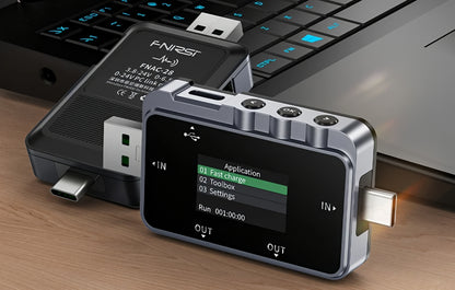 Tester usluga Fnirsi FNAC-28, USB-A / USB-C