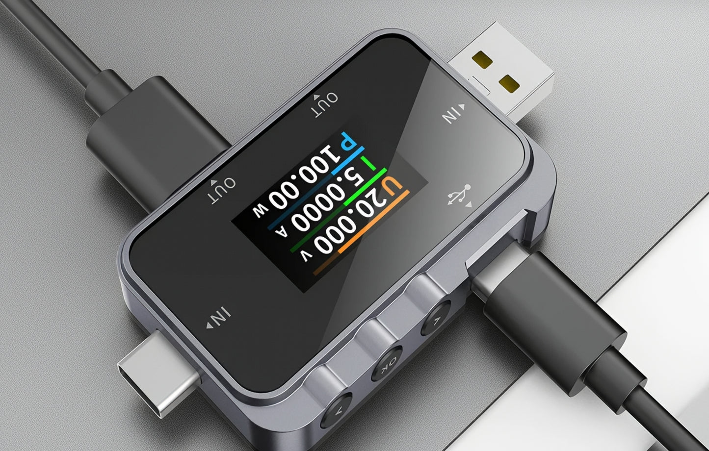 Tester usluga Fnirsi FNAC-28, USB-A / USB-C