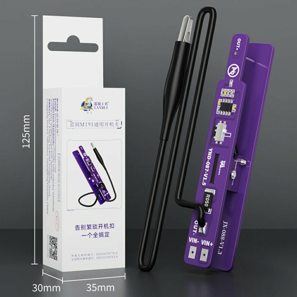 Tester usluge Lanrui M191 za bateriju Android / Apple iPhone serije