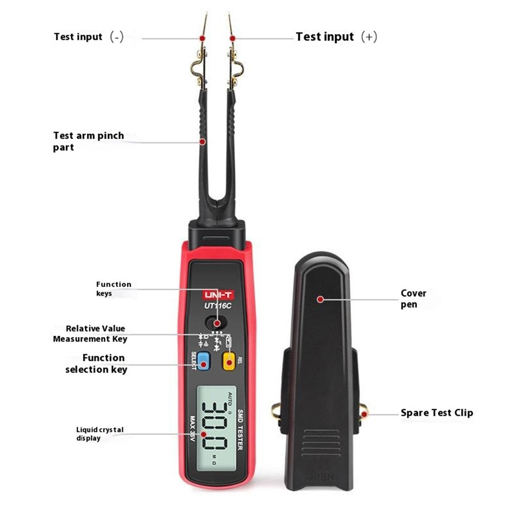 Tester usluga pinceta UNI-T UT116C