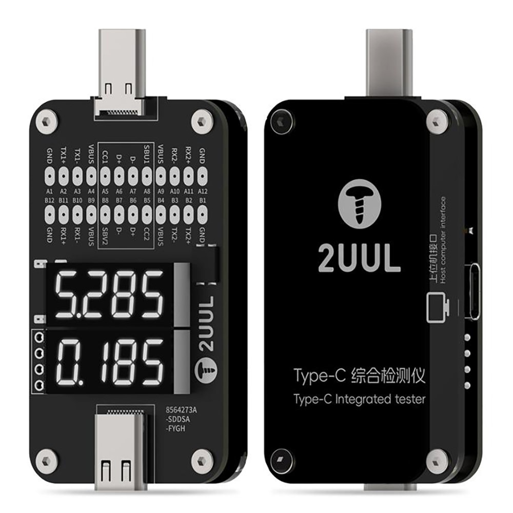 Tester napona 2UUL PW32, USB-C