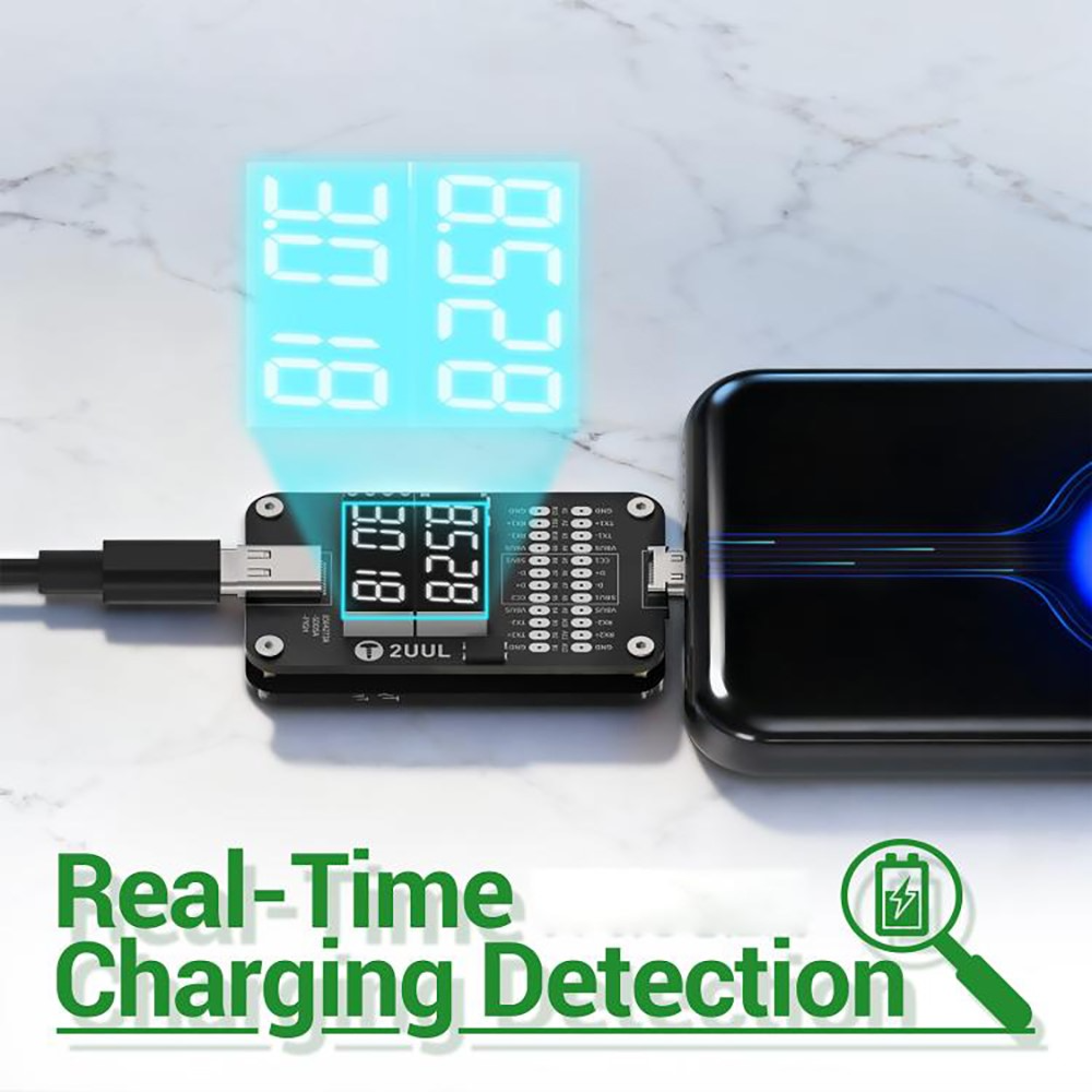 Tester napona 2UUL PW32, USB-C