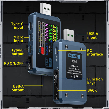Tester napona Fnirsi FNB48P, 156W, 24V